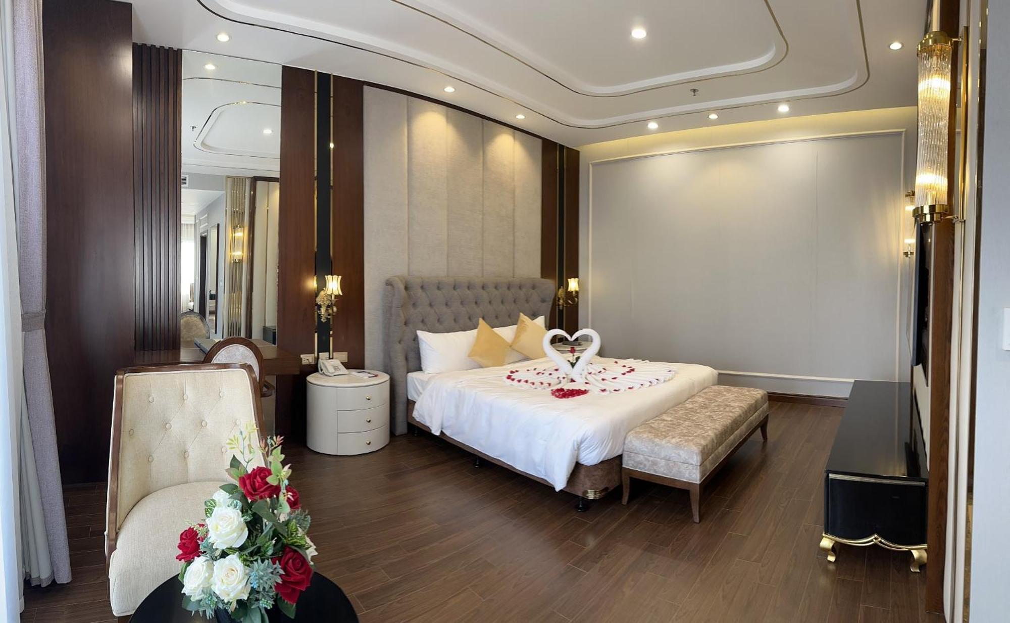Kinh Bac Palace Hotel Bắc Ninh Zewnętrze zdjęcie