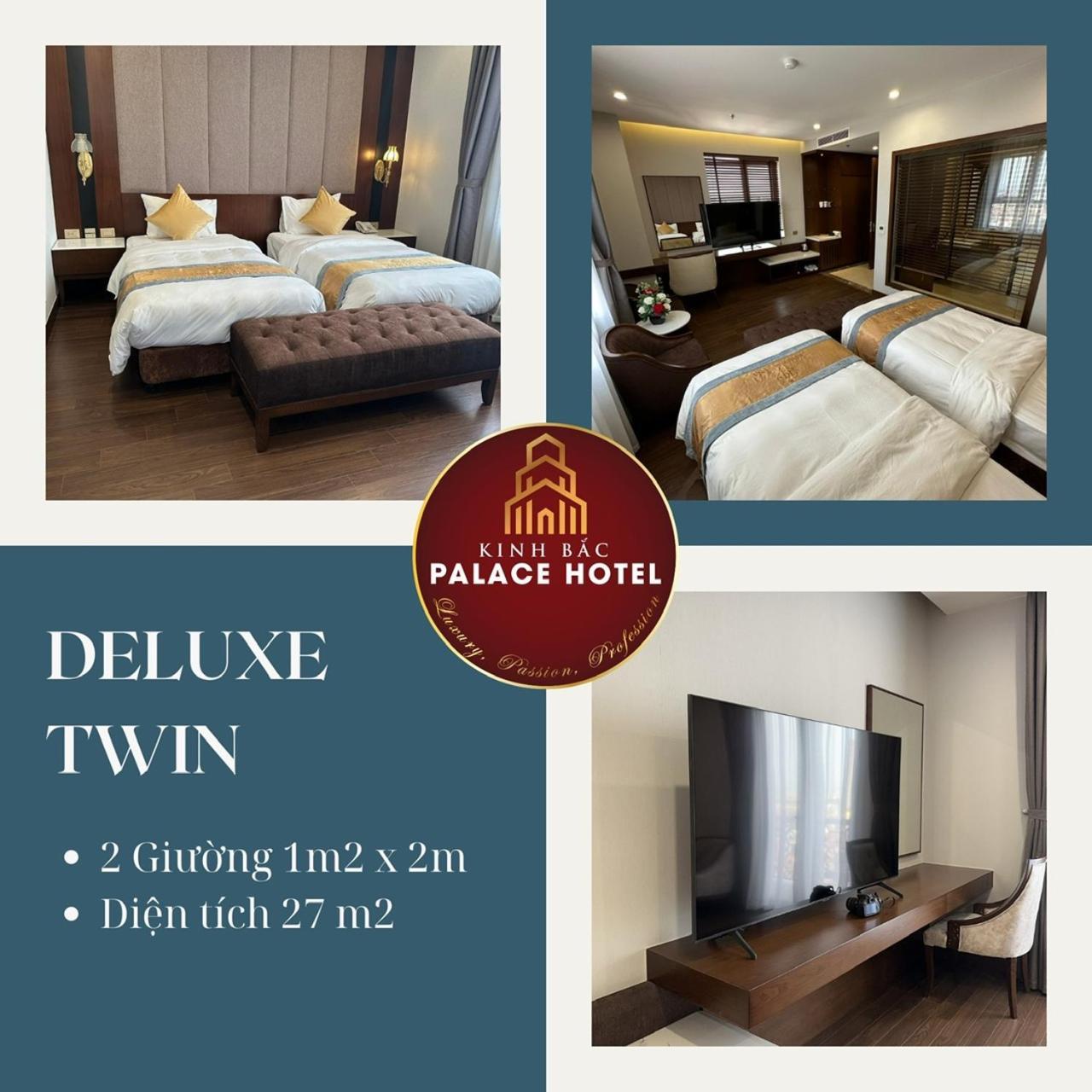 Kinh Bac Palace Hotel Bắc Ninh Zewnętrze zdjęcie