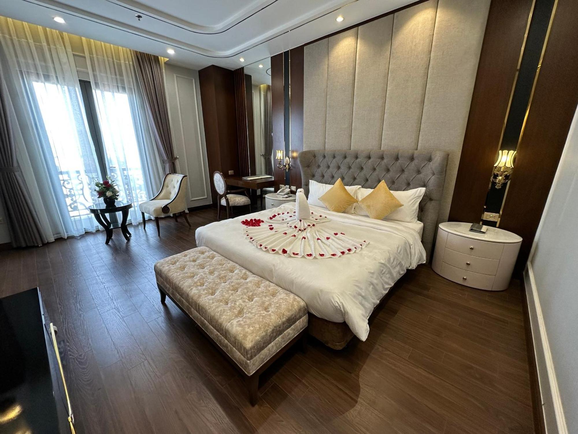 Kinh Bac Palace Hotel Bắc Ninh Zewnętrze zdjęcie