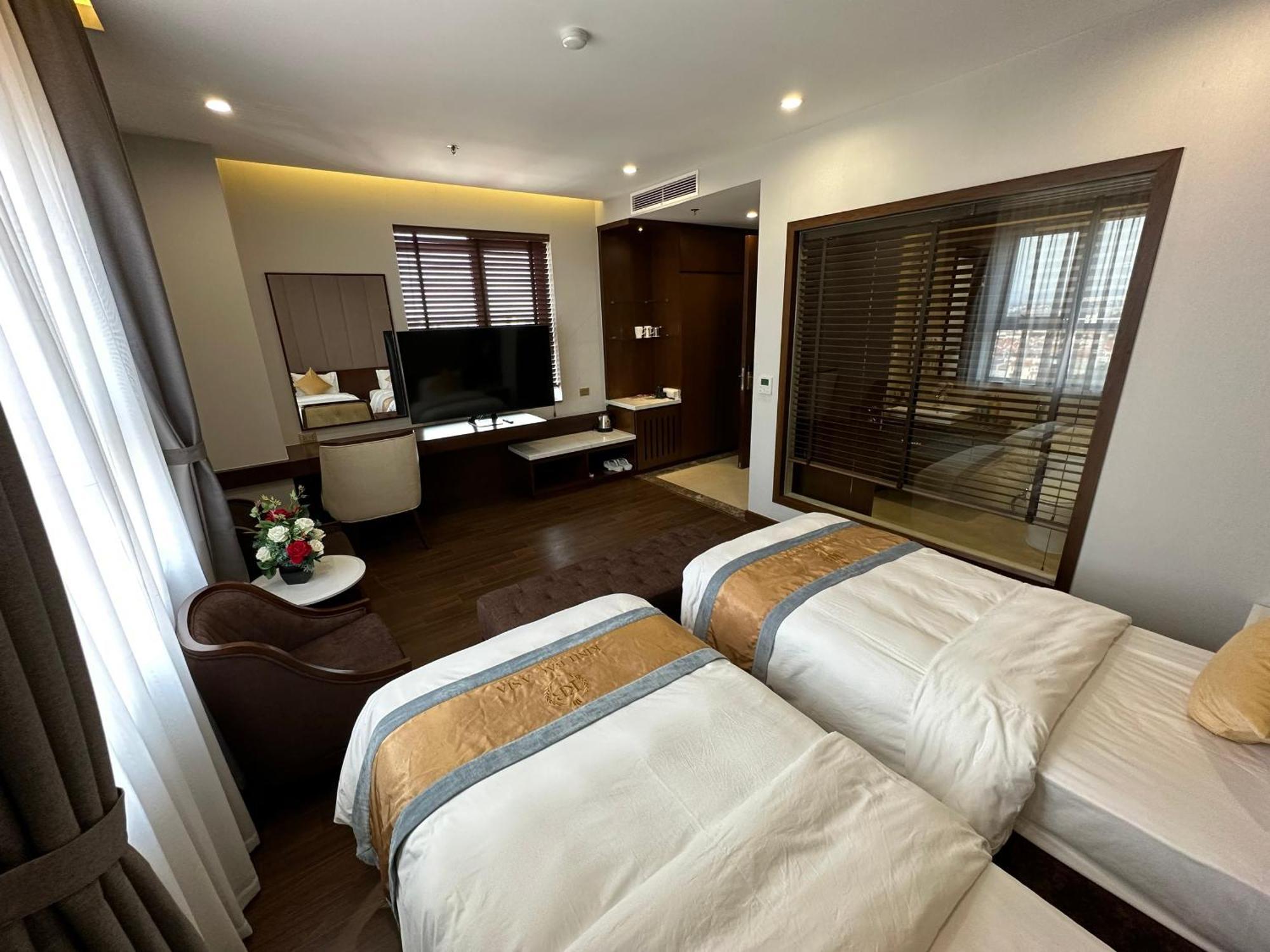 Kinh Bac Palace Hotel Bắc Ninh Zewnętrze zdjęcie