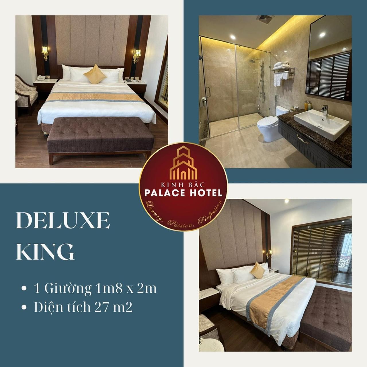 Kinh Bac Palace Hotel Bắc Ninh Zewnętrze zdjęcie